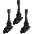 Set Of 3 Ignition Coil Packs Pins Fits For Hyundai Santa Fe 5l 2003-2006 Pack Replaces Uf439