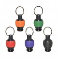 5 Pcs Screwdriver Bit Holders 1 4 Inch Ball Grip Carrying With Keychain Ring And A Black Carabiner Aluminum Quick-change Bits 