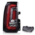 Led Rear Left Tail Light Assembly Fit Gmc Yukon Yukon Xl Denali Sle Slt 2015-2018 Driver Side Brake Lamp Clear Lens Red Black 