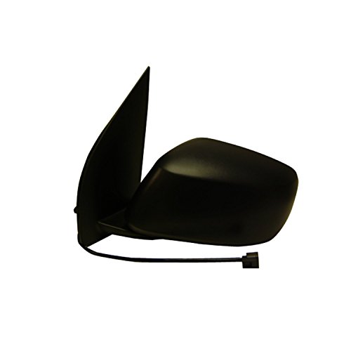 Door Mirror Left Side Driver Lh For 2005 To 2015 Nissan Xterra Black Convex Glass Part Number