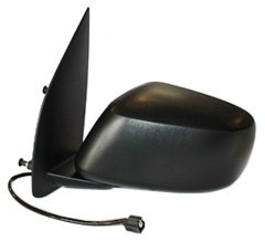 Door Mirror Left Side Driver Lh For 2005 To 2015 Nissan Xterra Black Convex Glass Part Number