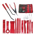 19pcs Trim Removal Tool Kit Professional Vehicle Upholstery Remover Set And Clip Plier Automotive Interior Door Radio Panel 