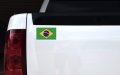 Stickertalk Brazil Flag Vinyl Sticker 5 Inches By 3 