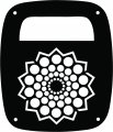 Jeeptails Infinity Mandala Tail Lamp Light Covers For Jeep Wrangler Yj And Tj Black Set Of 2 