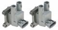 Ignition Coil Pair Set For 98-99 Chevy Prizm Toyota Corolla 