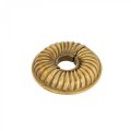 Renovators Supply Manufacturing Aluminum Escutcheon Plate 3 13 In Od 1 2 Ips Lacquered Antique Gold Finish Radiator Flange 