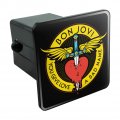 Bon Jovi You Give Love A Bad Name Tow Trailer Hitch Cover Plug Insert
