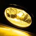 Pair Amber Lens Front Driving Fog Light Lamps W Chrome Trim Bezel Switch Wiring Compatible With 17-18 Honda Cr-v Crv