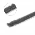 Uxcell Brush Weather Stripping 5m 16 4ft Card Slot Seal Strip Pile Weatherstrip Door Sweep For Window W Silicon Sheet 6x6mm Wxh