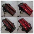 Httmt Mt045- Tail Light Brake Lights With Integrated Turn Signals Indicators Compatible 2003-2011 Suzuki Sv650s Sv650a Sv1000