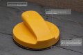 Glass Polish 15903 Hand Sanding Block Hook Loop Handheld Pad A 5 Inch