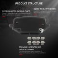 D2231 Rear Ceramic Disc Brake Pads For 2020 2023 Ford Explorer Performance Brakes Police Interceptor Utility And Lincoln