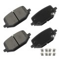 D2231 Rear Ceramic Disc Brake Pads For 2020 2023 Ford Explorer Performance Brakes Police Interceptor Utility And Lincoln 