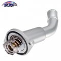 Tom Thermostat Housing For 2002-2009 Gmc Envoy Chevy Trailblazer Saab 9-7x Oldsmobile Bravada 12572988 12620112