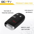 Ocpty Remotes Key Fob For Chrysler 200 300 Dodge Charger Challenger 2015-2017 M3m-40821302 2 Pcs