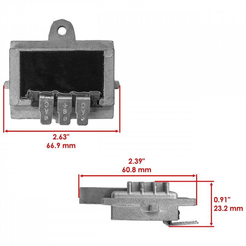 Caltric Rectifier Regulator For John Deere Tractor 318 420 Onan Engine