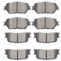 Aintier Automotive Replacement Brake Pads Front Rear Fit For Toyota Camry 2002-2004 For 2005-2006