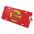 Graphics More Tom And Jerry Logo Novelty Metal Vanity Tag License Plate
