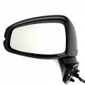 Spieg Ho1320333 Driver Side Mirror Replacement For Honda Fit 2015-2019 Power Heated Turn Signal Light Paintable Black 7pin Lh