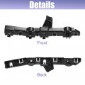 X Autohaux 1 Pair Left And Right Side Front Bumper Mounting Support Bracket No 62222df30a 62223df30a For Nissan Rogue Sport