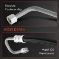 A-premium Power Steering Pressure Hose Line Assembly Compatible With Ford E-550 Super Duty 2003 Econoline 2002 V10 6 8l