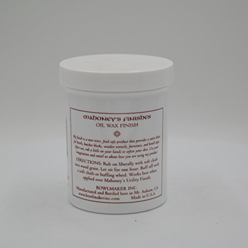 Mahoneys Walnut Oil 8oz Wax Finish
