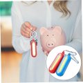 Yardwe 6 Pcs Blue Flashlight Keyring With Light Tiny Led Keychain Ultra Bright Super Red Pendant Mini