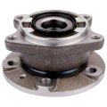 Rear Wheel Hub And Bearing Assembly With Abs 512273 For 2003 To 2009 Volvo Xc90 Awd Pair 5 Lugs 4 Mounting Bolts 