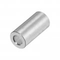 Uxcell 10pcs Aluminum Spacer 5mm Bore 10mm Od 25mm Length Screw Standoff Bushing Plain Finish Round For M5 Screws Bolts And