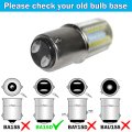 Hqrp 4-pack 110v Led Light Bulbs Cool White For Singer 241 249 252 263 288 290 547 563 588 920 2404 2440 2502 2503 2504 Sewing