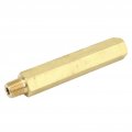 Oil Pressure Gauge Extension Replacement Durable Cylinder Adapter 1 4in Npt 115mm Length 