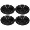 X Autohaux 4pcs Ac Air Conditioning Outlet Vent Ajustable Round Louvered Knob With Buckle For Rv Yacht 118mm 86mm 82mm 