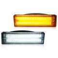 Hecasa Pair Turn Signal Lights For 1988-1997 Nissan D21 Hardbody Pickup 1988-1995 Pathfinder Clear Lens Plastic Pmma Pp 