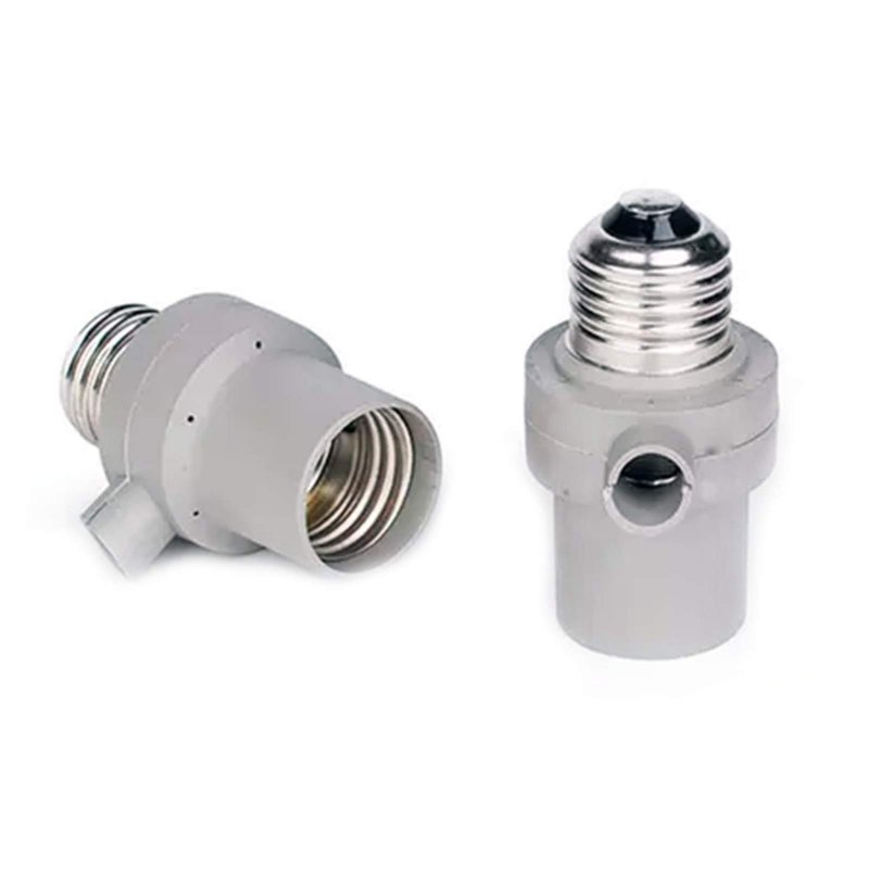 Twdrtdd Indoor Outdoor Light Control Socket With Photocell Automatic Dusk To Dawn Activated Adapter For E26 E27 Base Lamps And