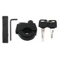 Usonline911 New Motorcycle Universal Helmet Lock For 25mm Engine Crankcase Crash Bar Motorbike