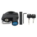 Usonline911 New Motorcycle Universal Helmet Lock For 25mm Engine Crankcase Crash Bar Motorbike