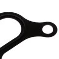 Coolant Thermostat Housing Gasket For Chevy Express 2500 2006 To 2017 0 02 In Thickness Black Plastic Replacement Part