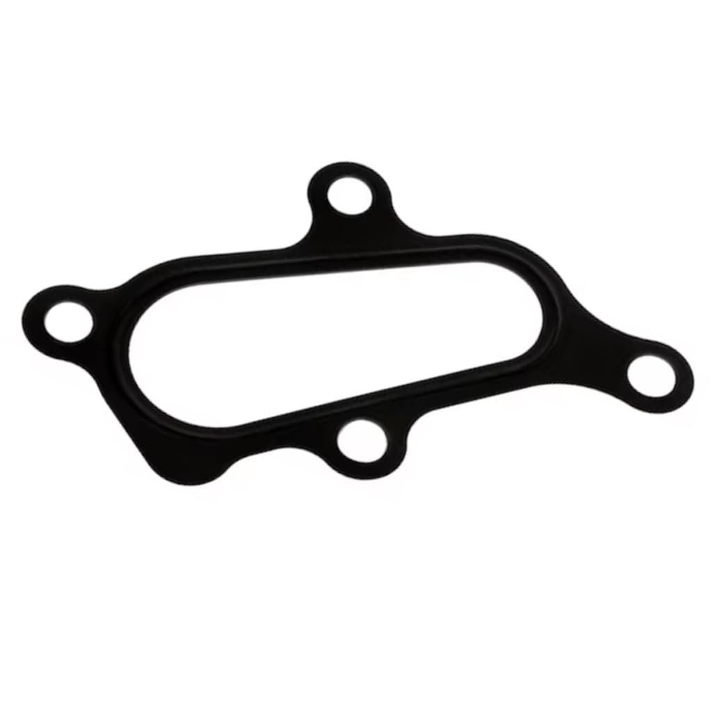 Coolant Thermostat Housing Gasket For Chevy Express 2500 2006 To 2017 0 02 In Thickness Black Plastic Replacement Part