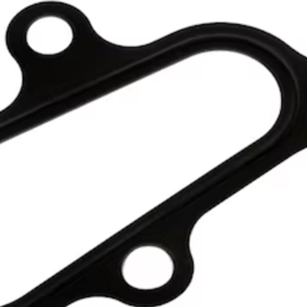 Coolant Thermostat Housing Gasket For Chevy Express 2500 2006 To 2017 0 02 In Thickness Black Plastic Replacement Part