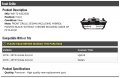 Front Grille Black Without Chrome Molding Compatible With 2018-2019 Honda Accord Sedan Hybrid