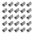 100pcs Wire Thread Inserts M6 X 1 2d 12mm Metric 304 Stainless Steel Helical Type Coiled Repair Kit Screw Threaded Sleeve 