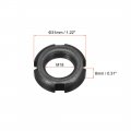 Uxcell M18x1 5mm Retaining Four-slot Slotted Round Nuts 2 Pcs