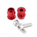 Swing Arm Stand Screw 8 10mm Motorcycle Cnc Aluminium Alloy Spool Sliders Protector Swingarm Bobbins 8mm-red