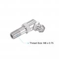 Uxcell Metric Nickel Plated Brass Straight Grease Fitting M6 X 0 75mm Thread Hydraulic Lengthened Accessories