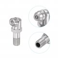 Uxcell Metric Nickel Plated Brass Straight Grease Fitting M6 X 0 75mm Thread Hydraulic Lengthened Accessories