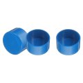 3 Pcs Pvc Pipe End Cap Fitting 75mm Id Furniture Grade Plug Adapter Socket Fittings For Sewer Drain Connections Diy Garden 