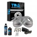Rear Brake Pad And Rotor Kit With Chemical Ceramic For 2007 2009 Hyundai Santa Fe Bka17104 