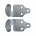 8 Sets Utility Trailer Wood Panel Side Straight Bracket For Stake Body Latch Rack Gate Connector 16 Pack Joints