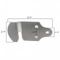 8 Sets Utility Trailer Wood Panel Side Straight Bracket For Stake Body Latch Rack Gate Connector 16 Pack Joints