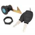 Motorcycle Key Lock Kit Rear Trunks Set Scooter Fitting Tail Lock Aluminum Plastic Universal For Electric Motorcycles Storage C
